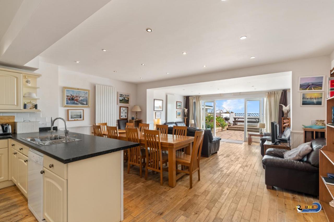 Kilmore - Beach Front House, Direct Beach Access, Spectacular Sea Views Saundersfoot Bagian luar foto