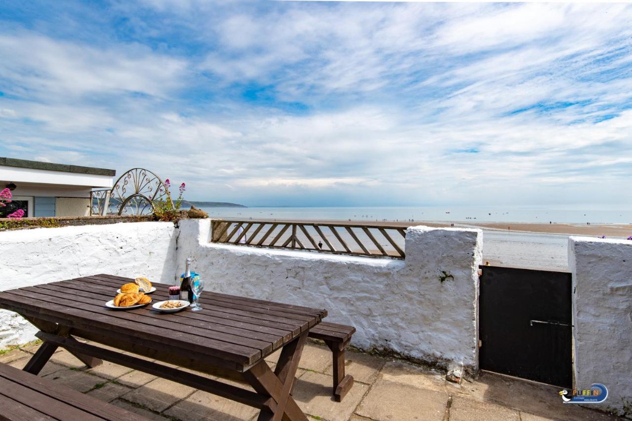 Kilmore - Beach Front House, Direct Beach Access, Spectacular Sea Views Saundersfoot Bagian luar foto