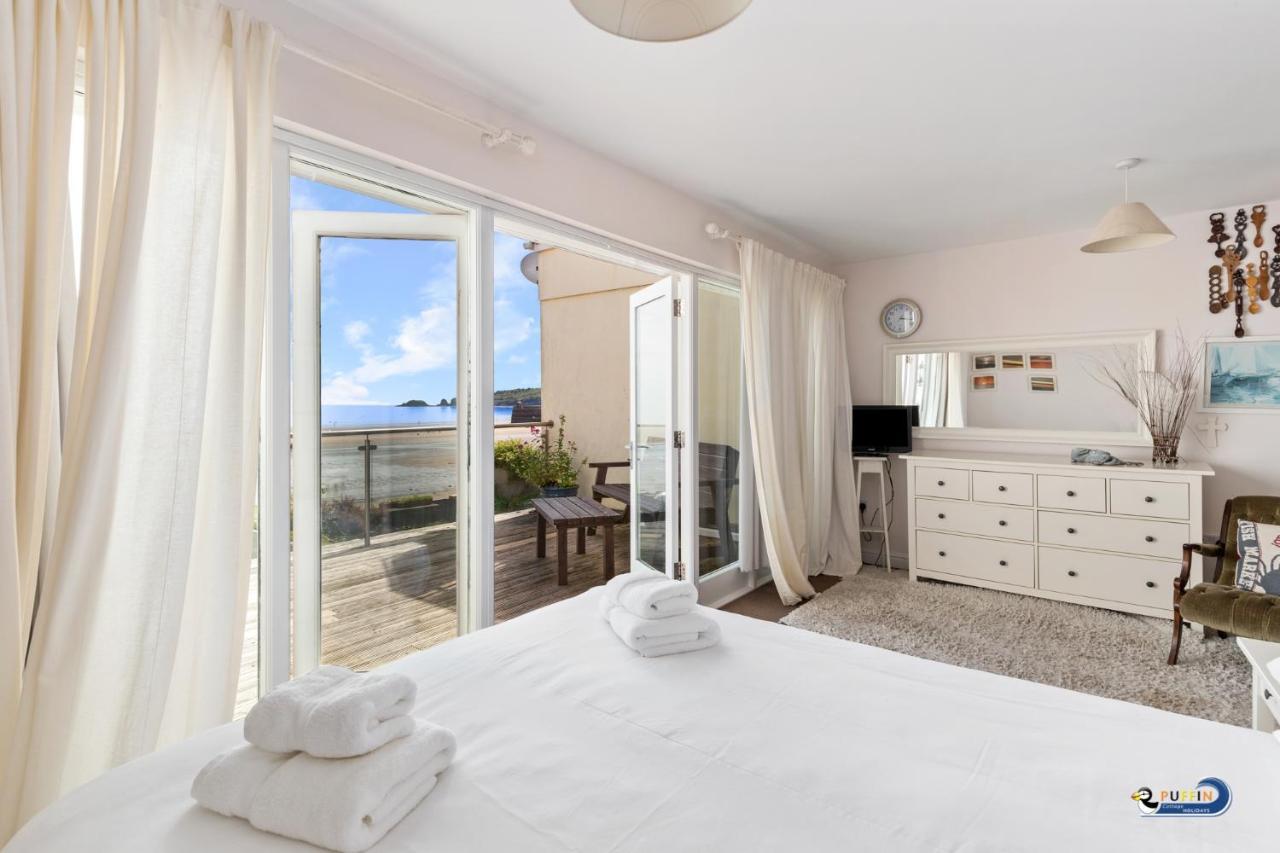 Kilmore - Beach Front House, Direct Beach Access, Spectacular Sea Views Saundersfoot Bagian luar foto