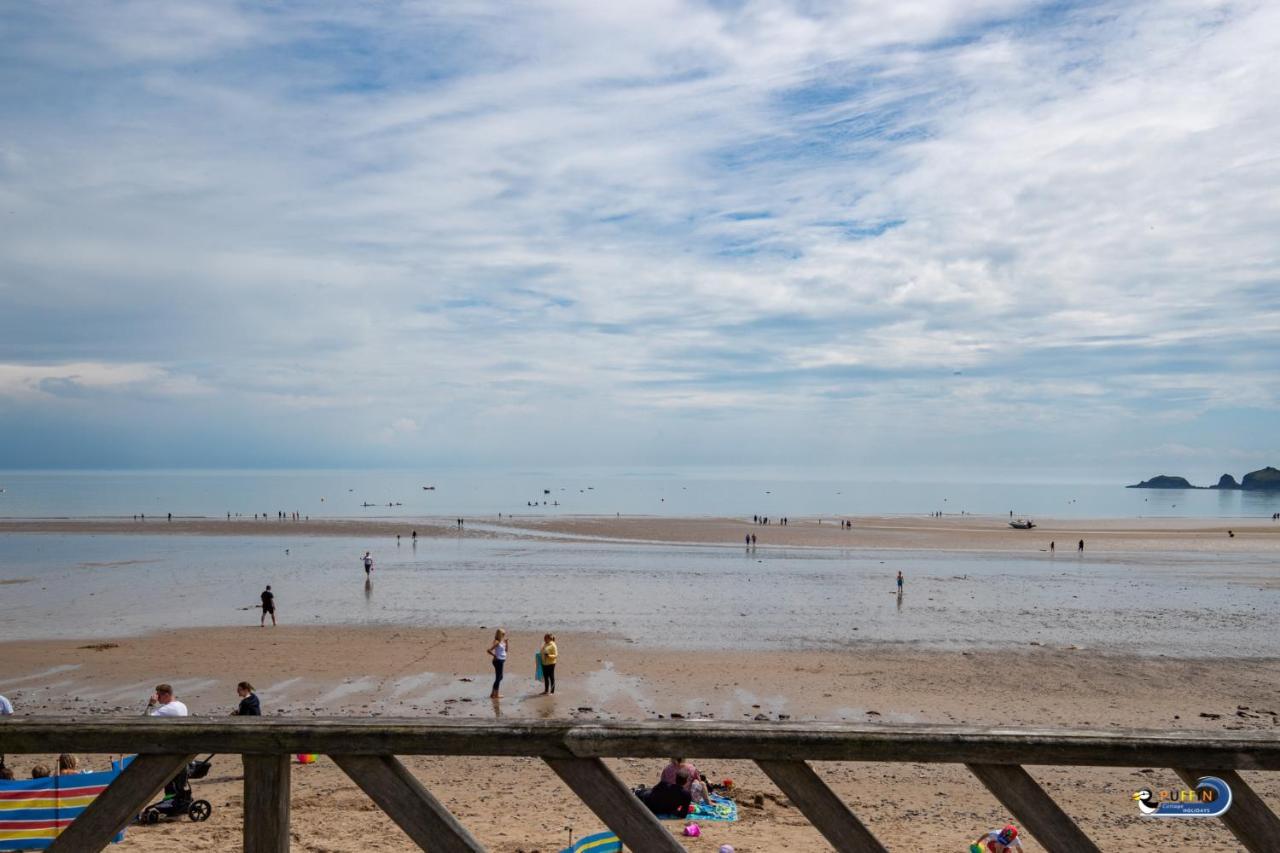 Kilmore - Beach Front House, Direct Beach Access, Spectacular Sea Views Saundersfoot Bagian luar foto